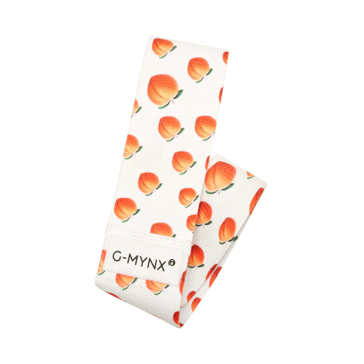 G-Mynx Fabric Resistance Band medium resistance and peach print