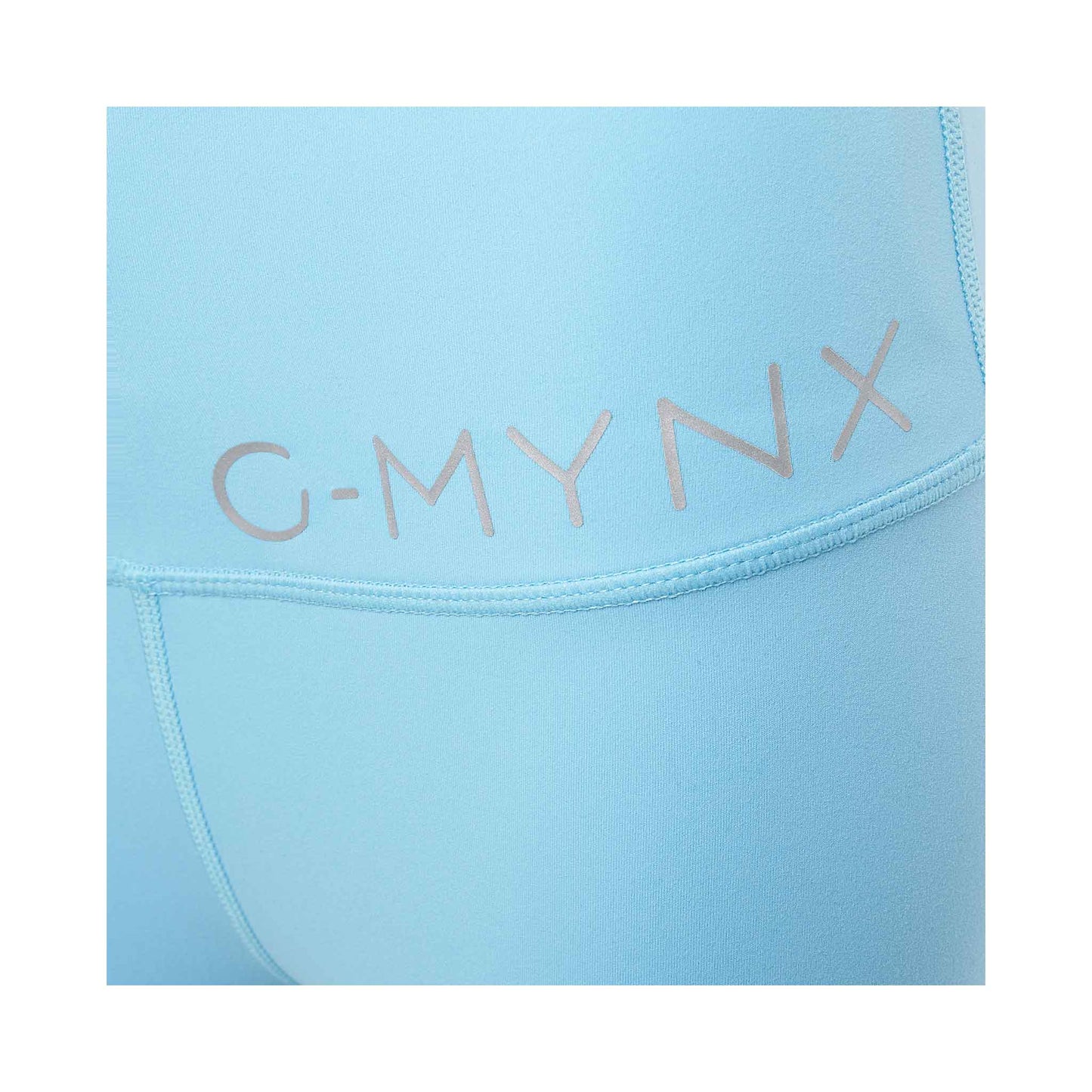 G-Mynx Signature Leggings waist logo Sky Blue