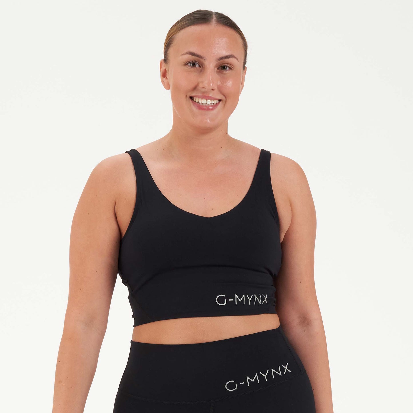 G-Mynx Signature Bra Top Jet Black Size 14 – 16 (L)