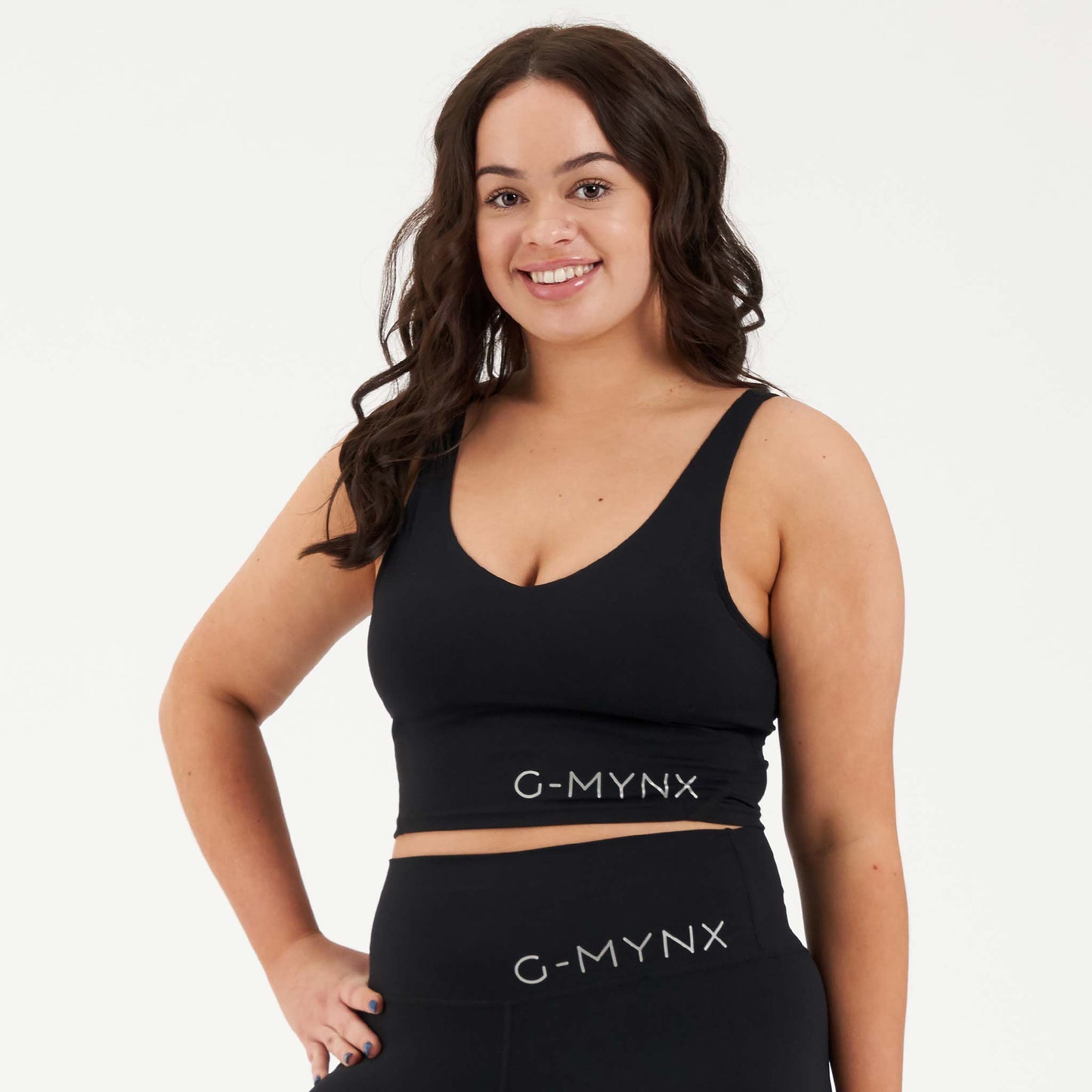 G-Mynx Signature Bra Top Jet Black Size 12 – 14 (M)