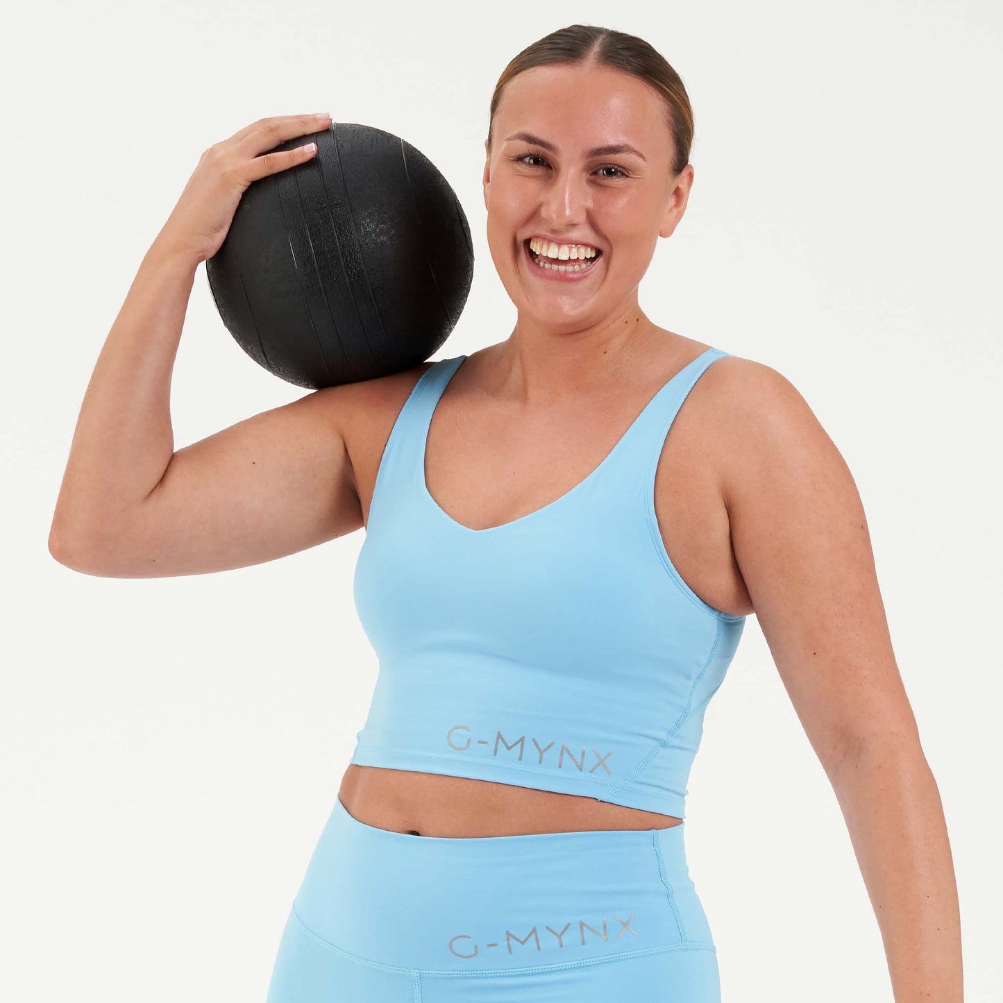 G-Mynx Signature Bra Top Sky Blue Size 14 – 16 (L)