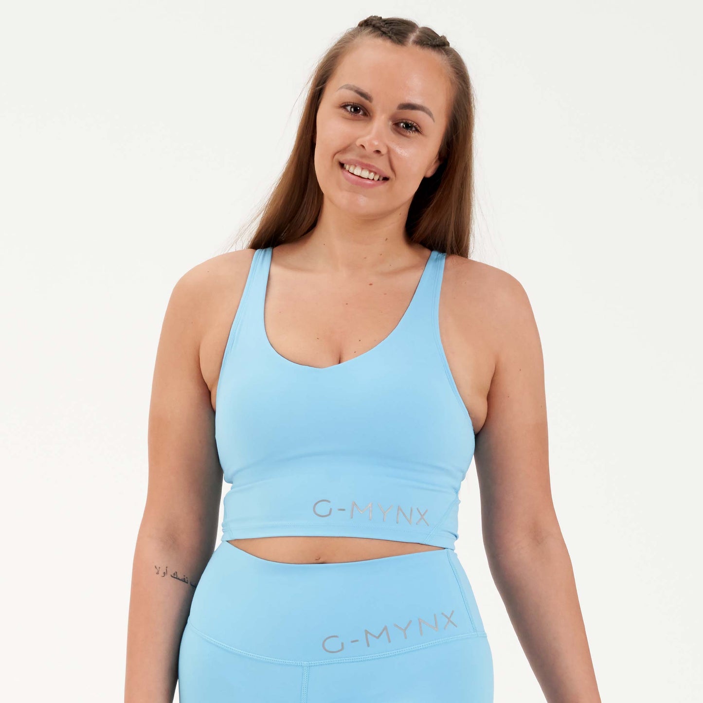 G-Mynx Signature Bra Top Sky Blue Size 10 – 12 (S)