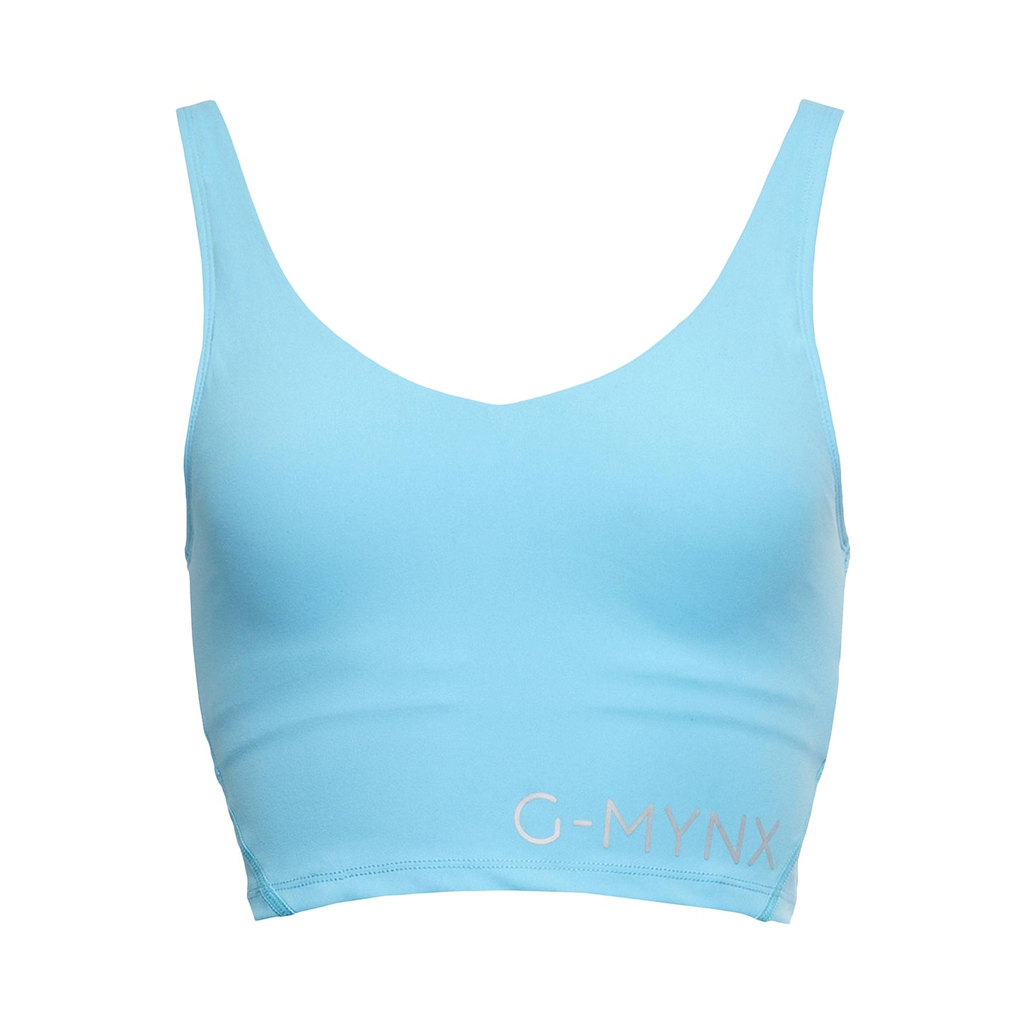 G-Mynx Signature Bra Top Sky Blue