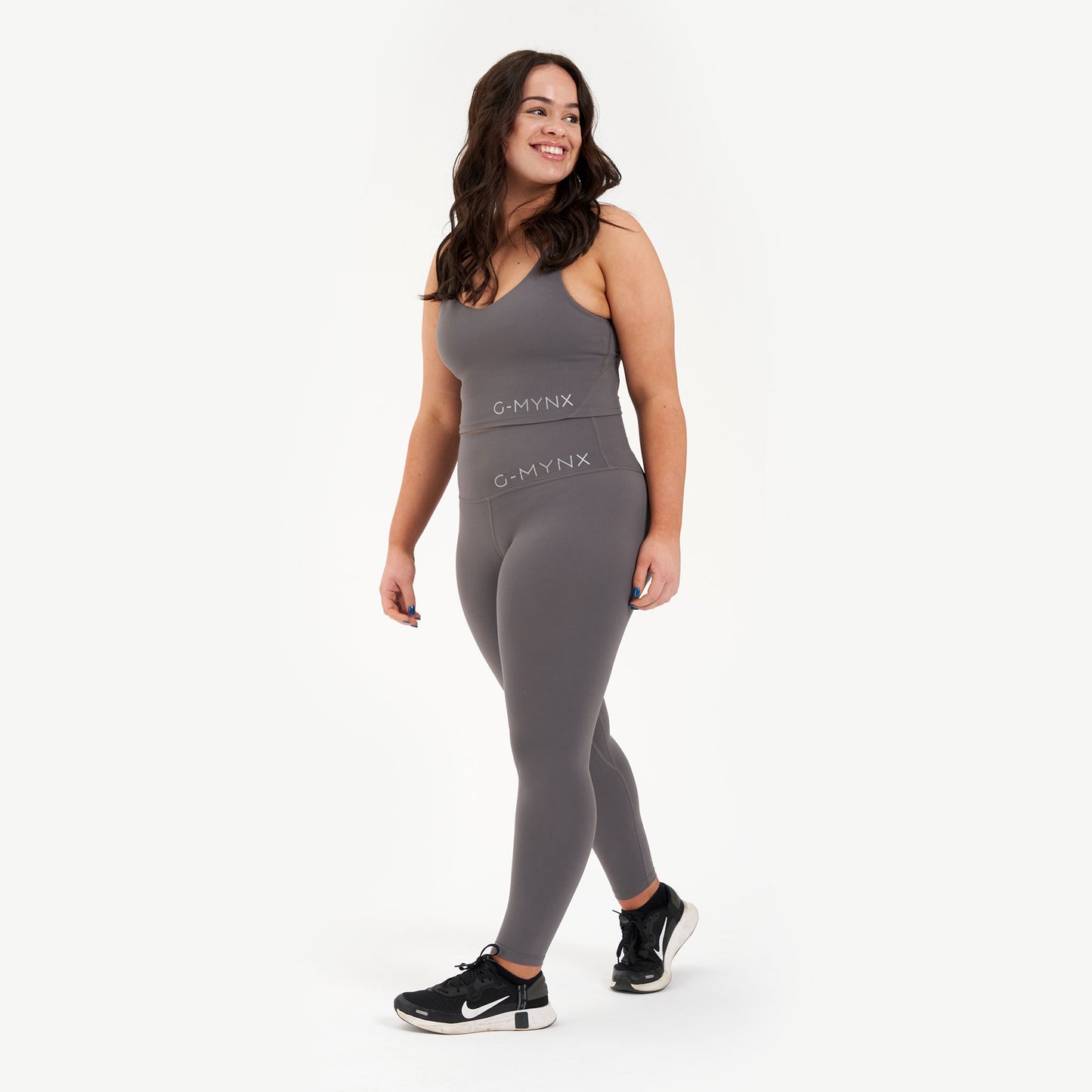 G-Mynx Signature Leggings Dove Grey Size 12 – 14 (M)