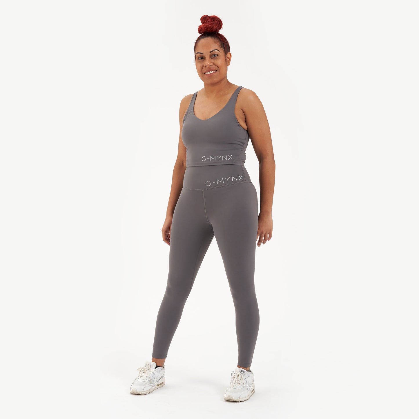 G-Mynx Signature Leggings Dove Grey Size 10 – 12 (S)