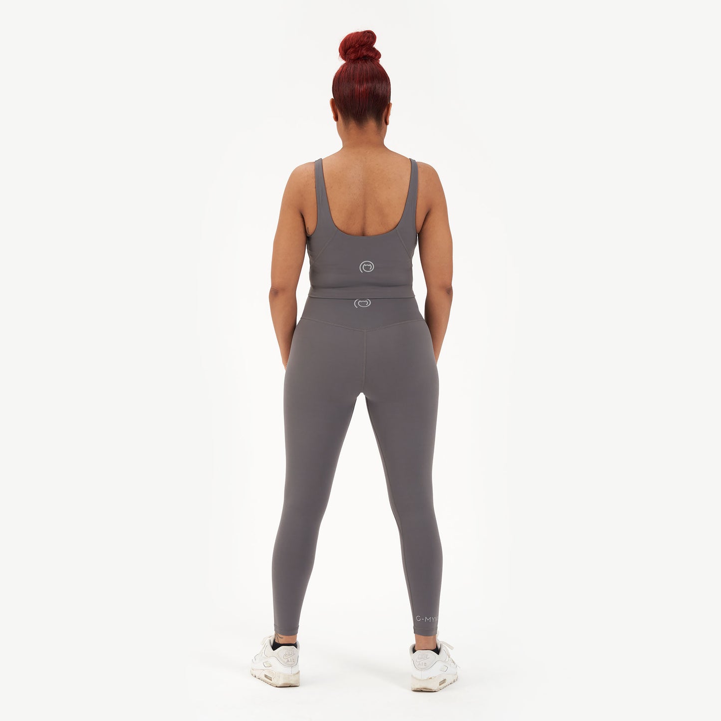 G-Mynx Signature Leggings Dove Grey Size 10 – 12 (S) rear