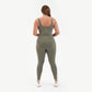 G-Mynx Signature Leggings Kalm Khaki Size 14 – 16 (L) rear