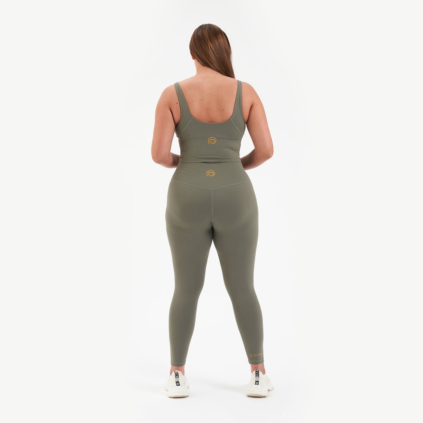 G-Mynx Signature Leggings Kalm Khaki Size 14 – 16 (L) rear