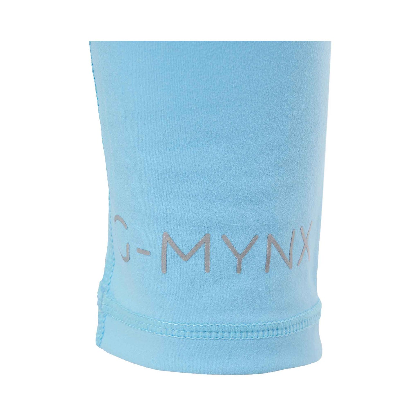 G-Mynx Signature Leggings ankle logo Sky Blue