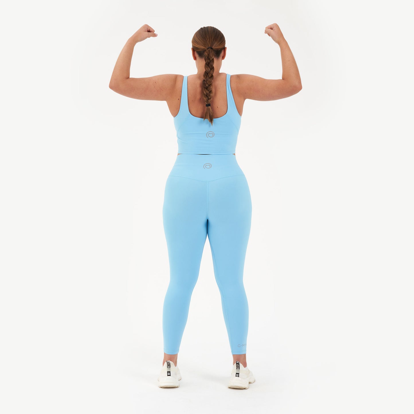 G-Mynx Signature Leggings Sky Blue Size 14 – 16 (L) rear