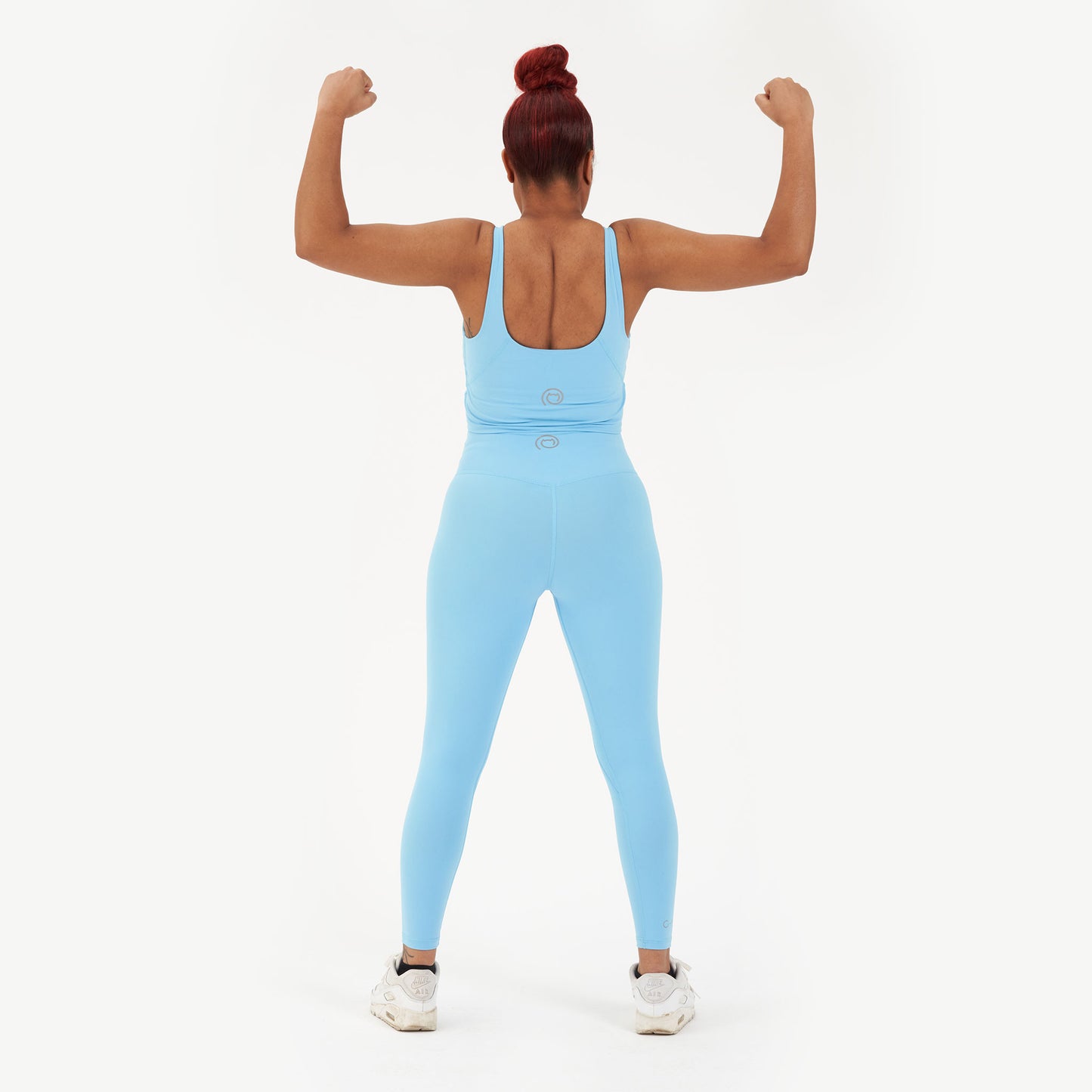 G-Mynx Signature Leggings Sky Blue Size 12 – 14 (M) rear