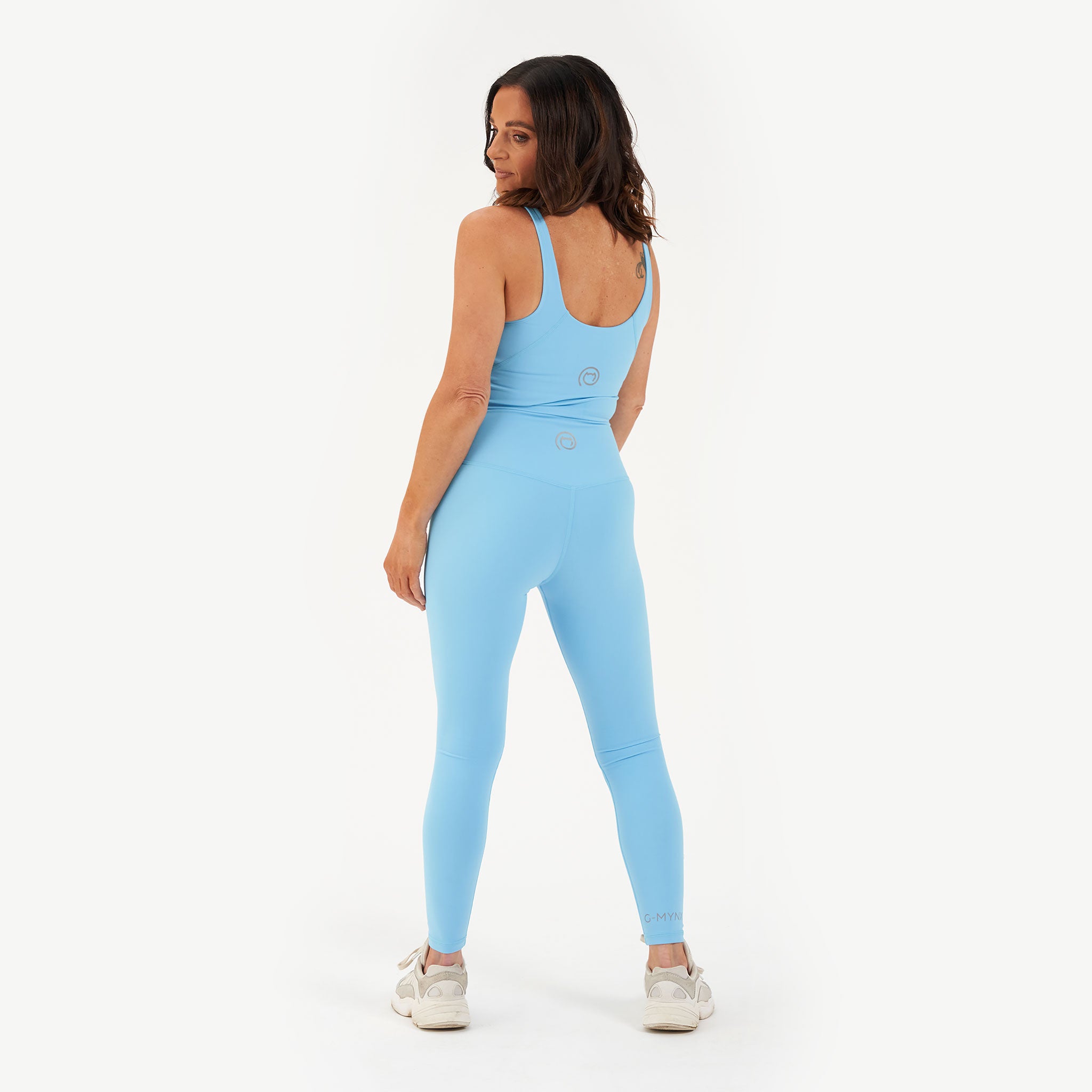 Sky blue hot sale yoga pants