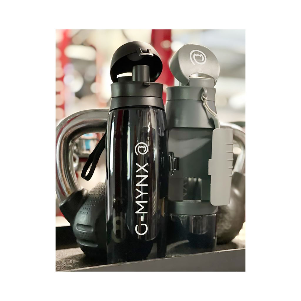 G-Mynx Water Bottle with Storage Compartment perfect for the gym